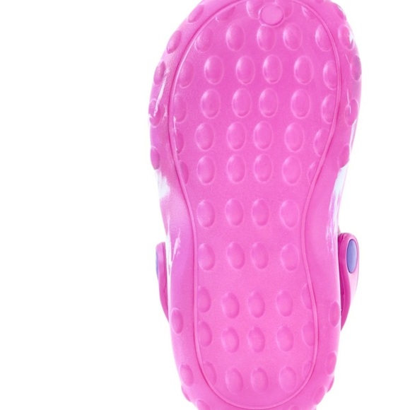 Kids Pink Clog Shoes,barney toddler shoes size 5/6, clog shoes For Kids - Picture 3 of 6
